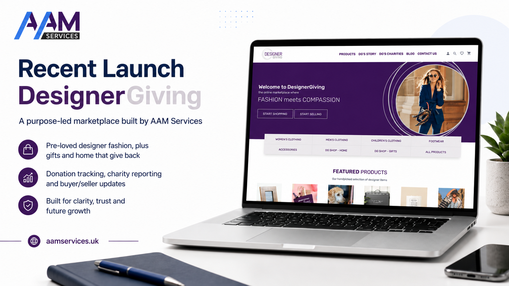 Launching DesignerGiving: A Luxury Marketplace Where Fashion Meets Compassion