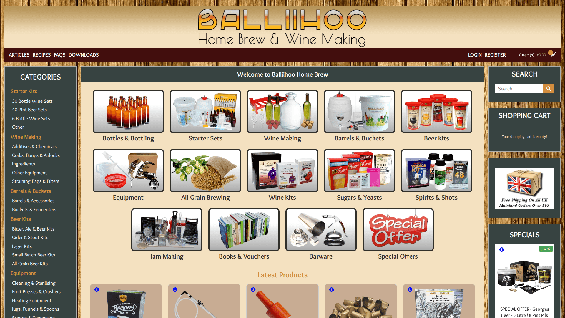 Balliihoo Home Brew